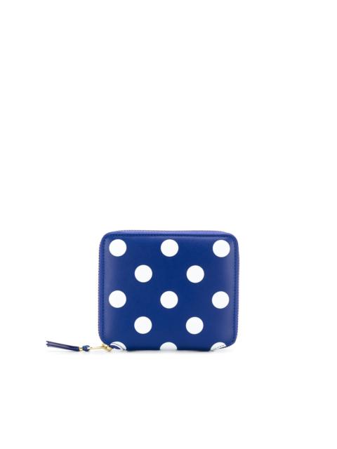 polka dot pattern wallet
