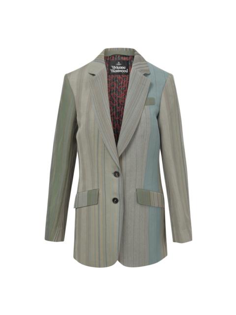 HUDDERSFIELD JACKET - SAGE/CAMEL