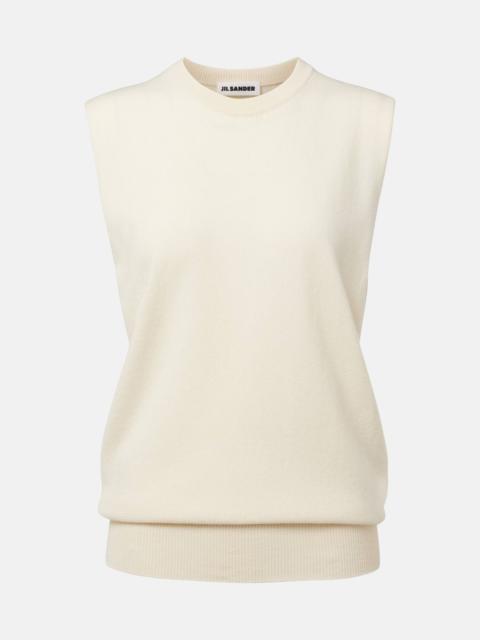 Cashmere sweater vest