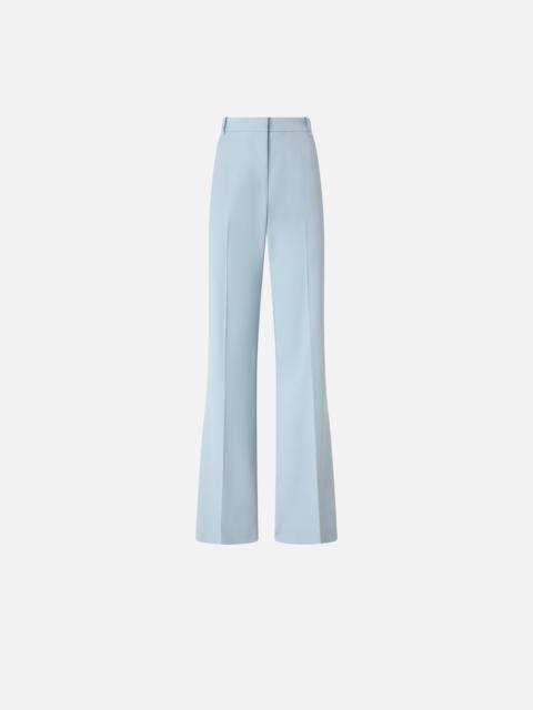 FLARED TROUSERS WITH PRESSED PLEAT DETAIL