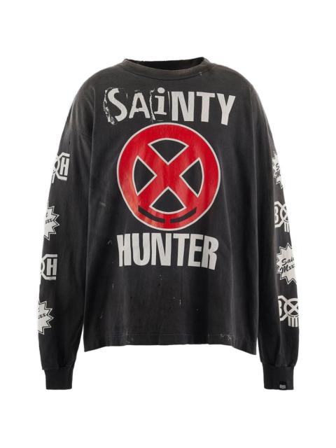 × BOUNTY HUNTER Sainty Hunter long-sleeve T-shirt