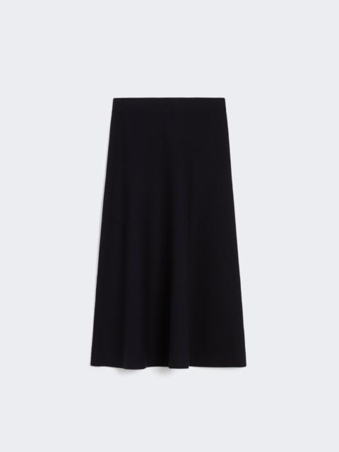 GIUSY Flared viscose skirt
