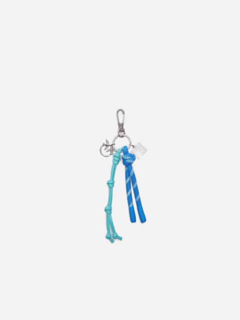 KEY RING WITH LOVE BIRDS LOGO AND CORDS