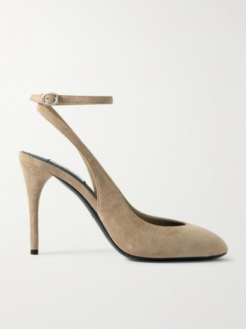 Suede Pumps