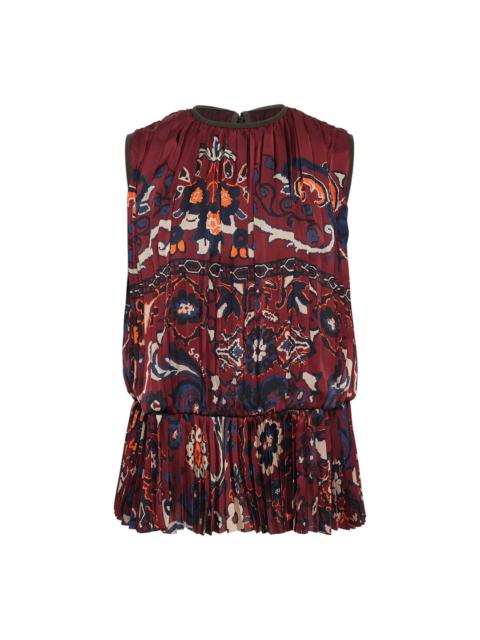 Floral Print Pullover