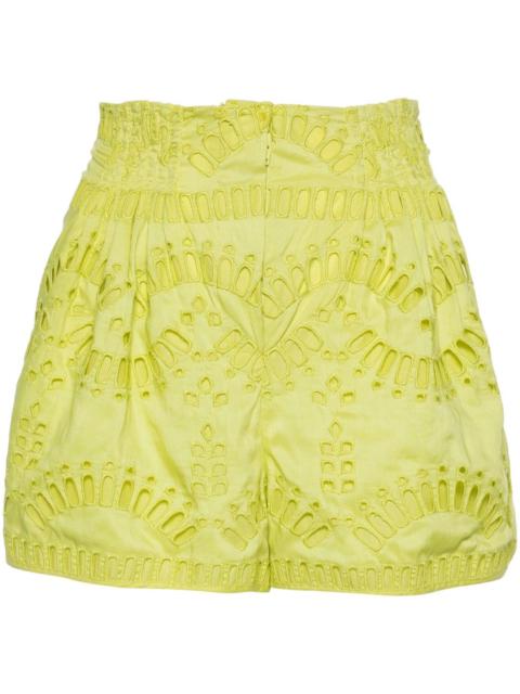 Palok embroidered shorts