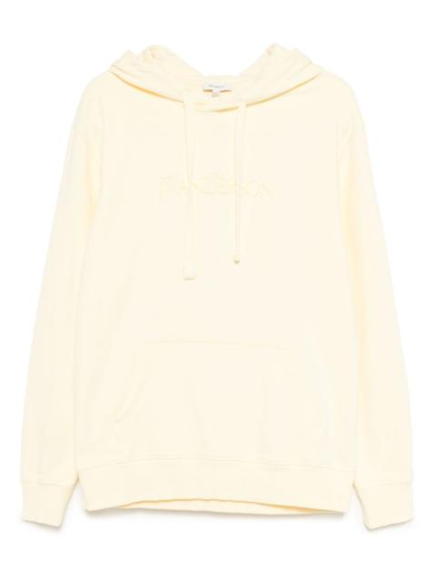 logo-embroidered hoodie