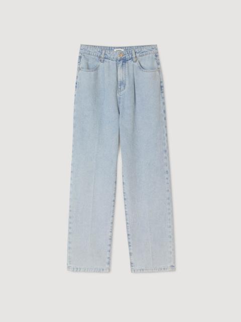STRAIGHT-LEG JEANS