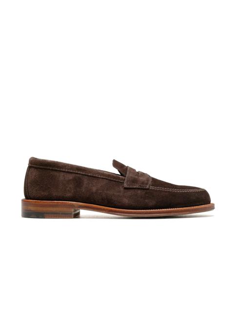 Penny Loafer Dark Brown Suede 5738F