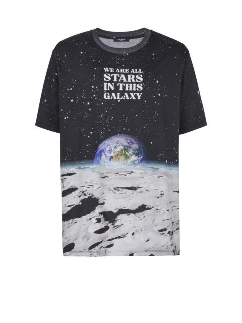 Earth & Stars print T-shirt