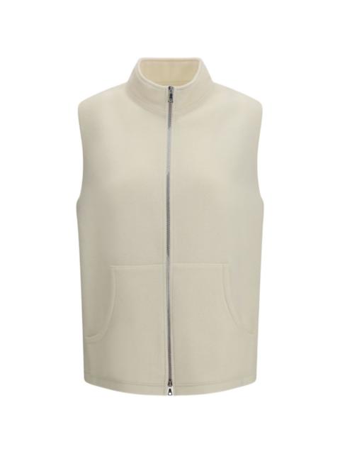 full zip gilet