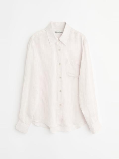 Forever Shirt Mirage Stripe Viscose Silk