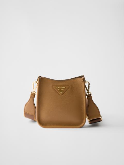 Leather mini shoulder bag