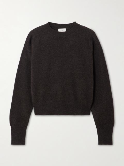 Menorca Cropped Organic Cashmere Sweater