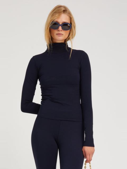 NAVY CITY LONG SLEEVE TURTLENECK