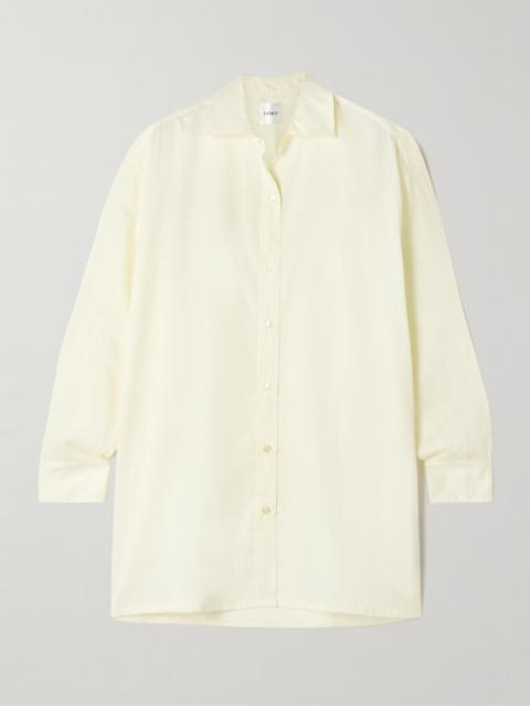 Yoko Oversized Cotton-poplin Shirt
