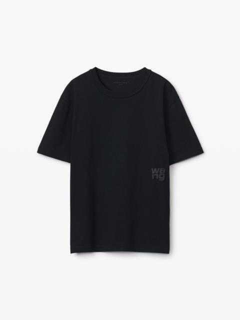 PUFF LOGO TEE IN COTTON JERSEY