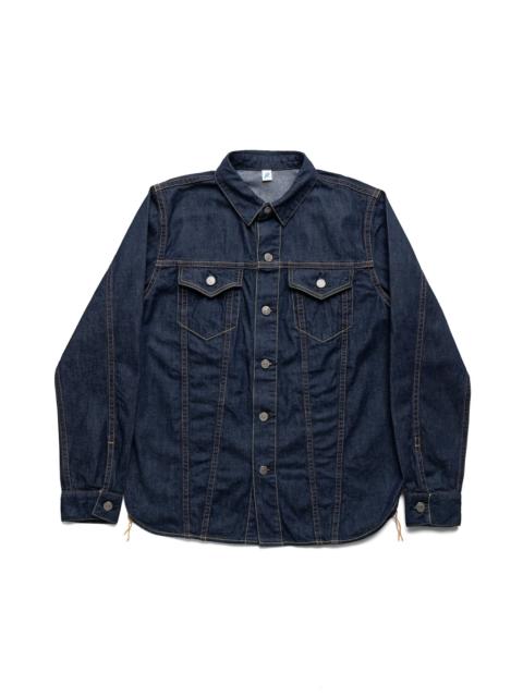 8oz Denim Type 3 Shirt - Indigo