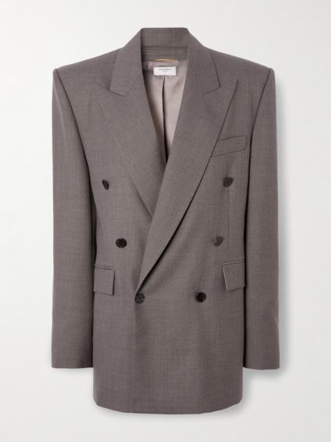 Double-breasted Wool Blazer