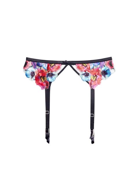Tuileries Embroidery Garter Belt