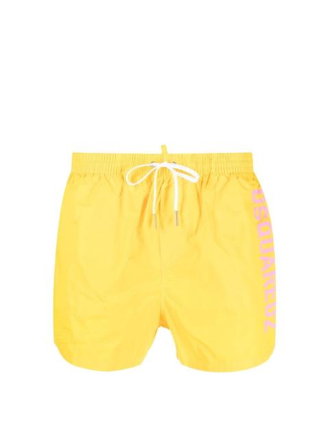logo-print swim shorts