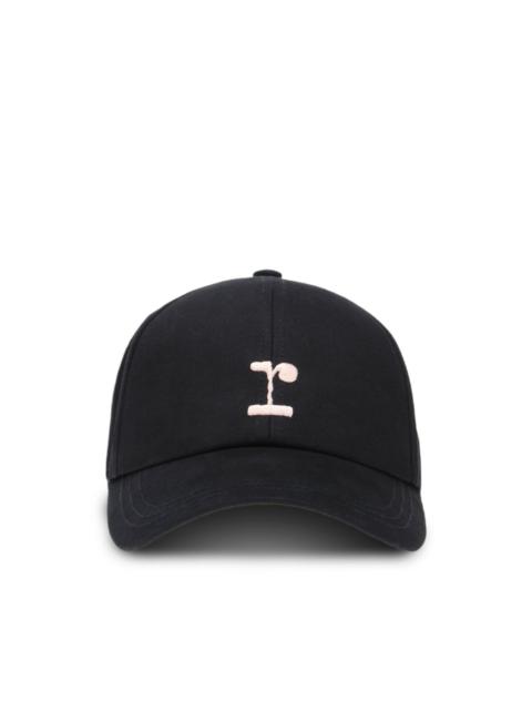 embroidered-logo ribbon cap