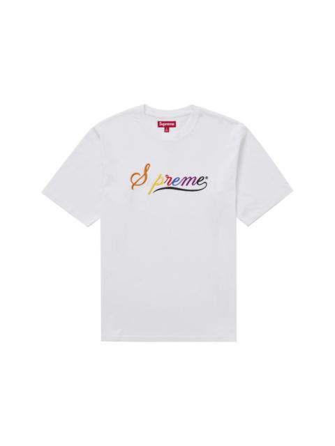 Supreme Cursive S/S Top White
