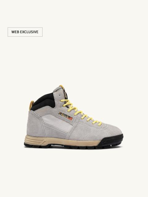 MALGA COURMAYEUR IN ICE AND LEMON DROP SUEDE