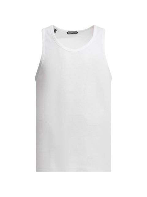 round-neck tank top