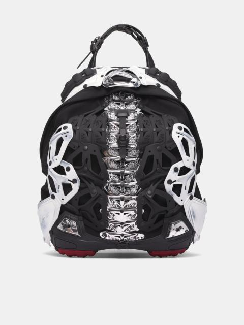 Black Patchwork Object BP1 Backpack