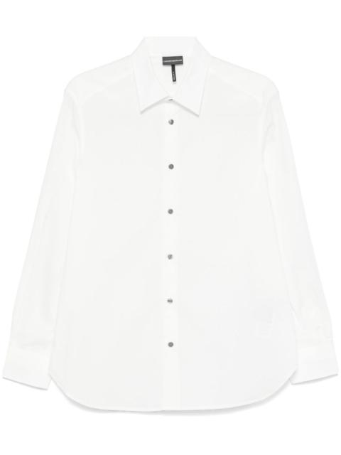 logo-jacquard shirt