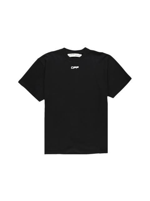 OFF-WHITE Oversized Fit Airport Tape T-Shirt Black/Multicolor
