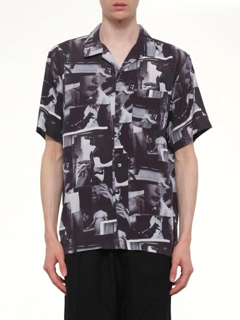 Printed Still Shirt in Black