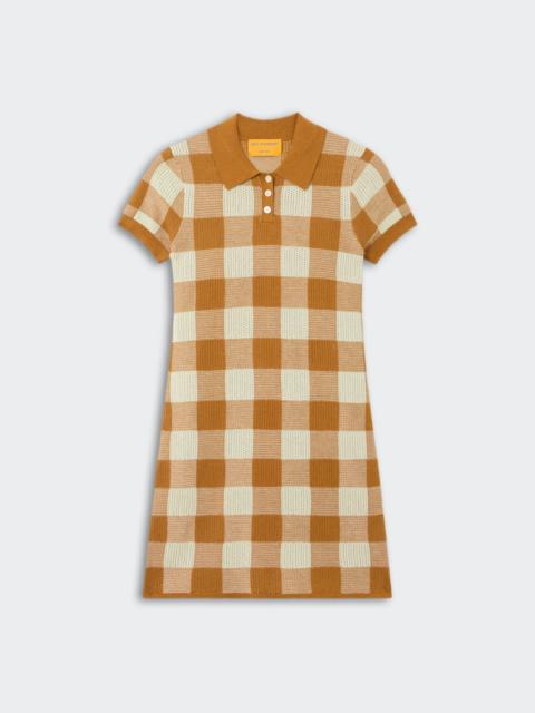 Gingham Polo Dress