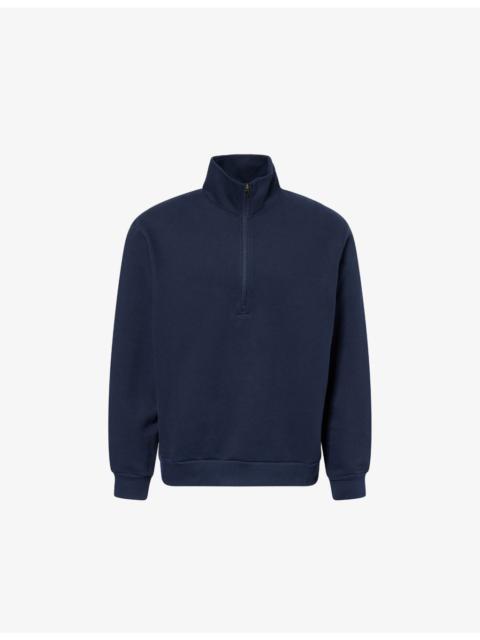 Steady State Half-Zip Cotton-Blend Sweatshirt