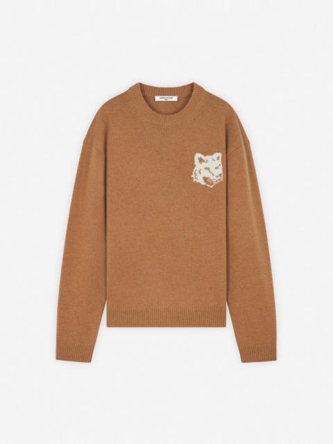 FOX HEAD INTARSIA COMFORT JUMPER