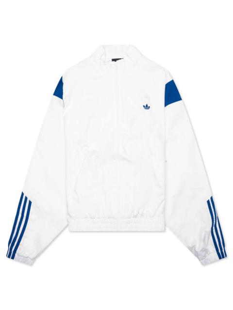 ADIDAS ORIGINALS X WILLY CHAVARRIA POPLIN TRACKTOP - OFF WHITE