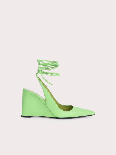 Vaughn Fresh Green Nappa Leather