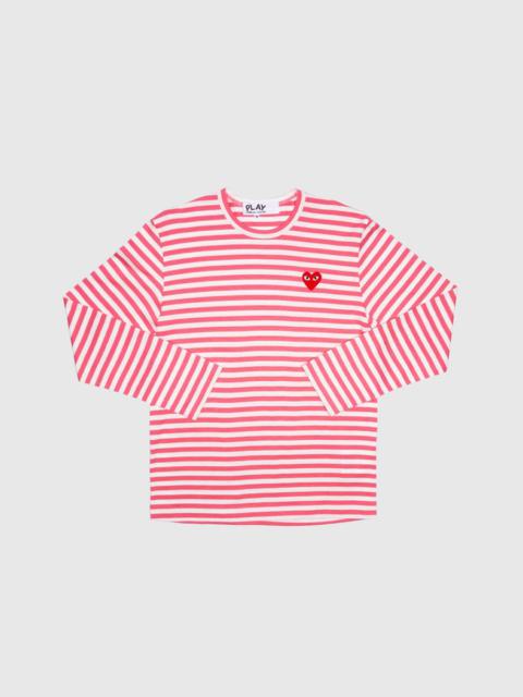 STRIPED L/S T-SHIRT