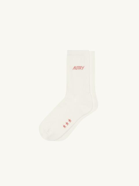 SOCKS WITH JACQUARD LOGO UNISEX