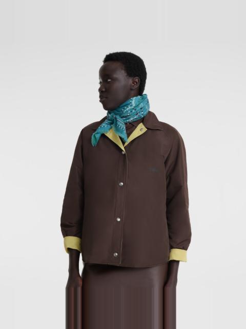 French Bandana Stole Mint/Lagoon - Wool blend