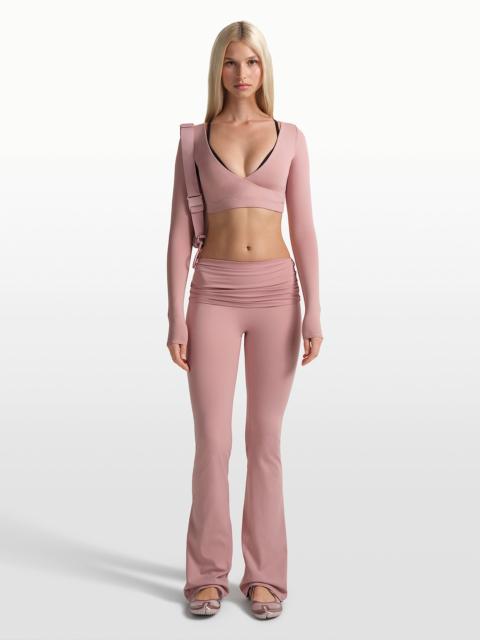 NikeSKIMS Matte Women's Flared Fold-Over Waistband Pants