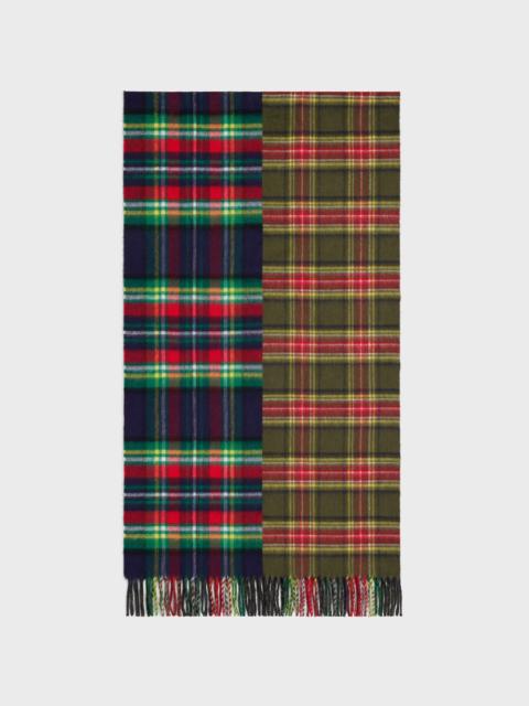 scarf IN double-face cashmere