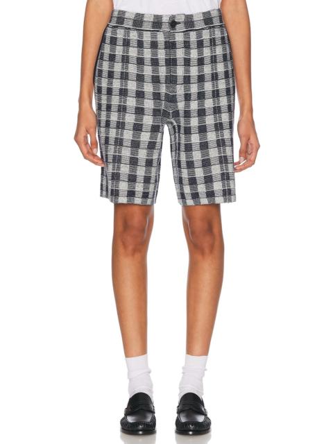 Gingham Bermuda Short