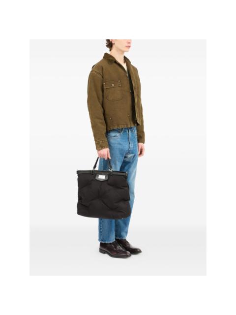 Glam Slam quilted padded tote bag