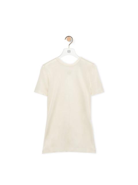 Knot top in silk and viscose