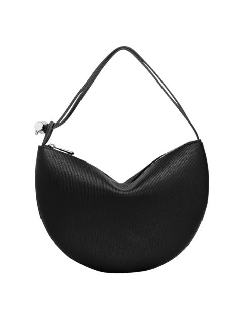 Le Roseau Clutch Black - Leather