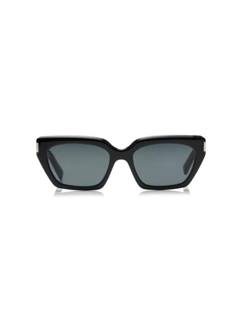 Cat-Eye Acetate Sunglasses black