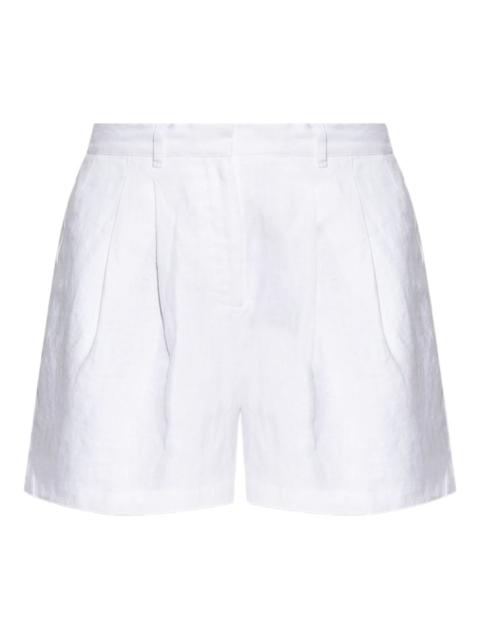 pleated shorts