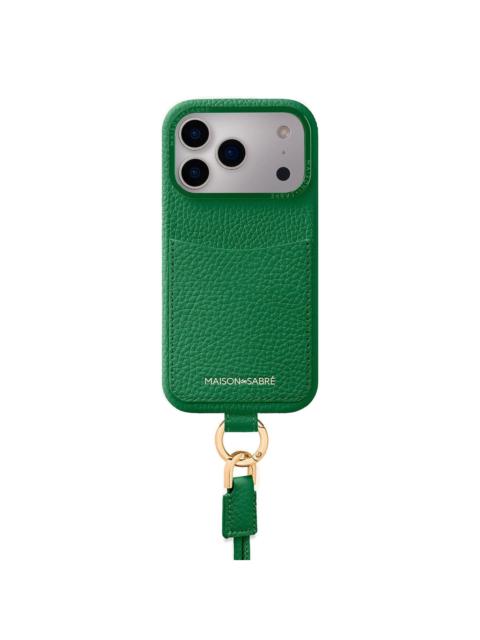 The Sling card-slot lanyard iPhone 17 pro case